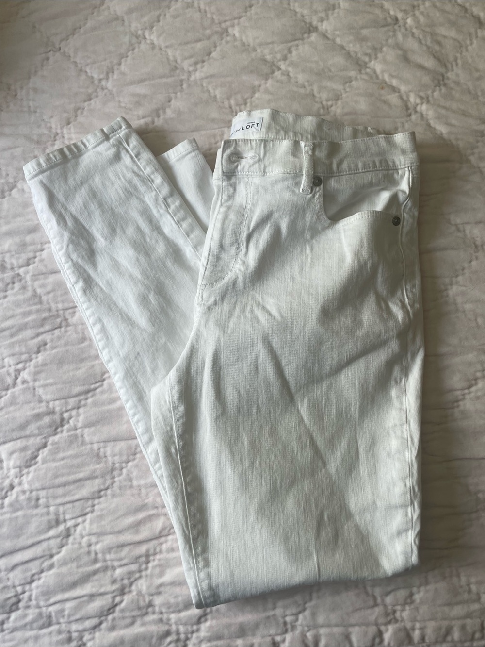 LOFT White Women's Skinny Jeans